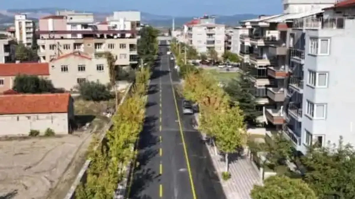 Manisa’da sıcak asfalt tamamlandı