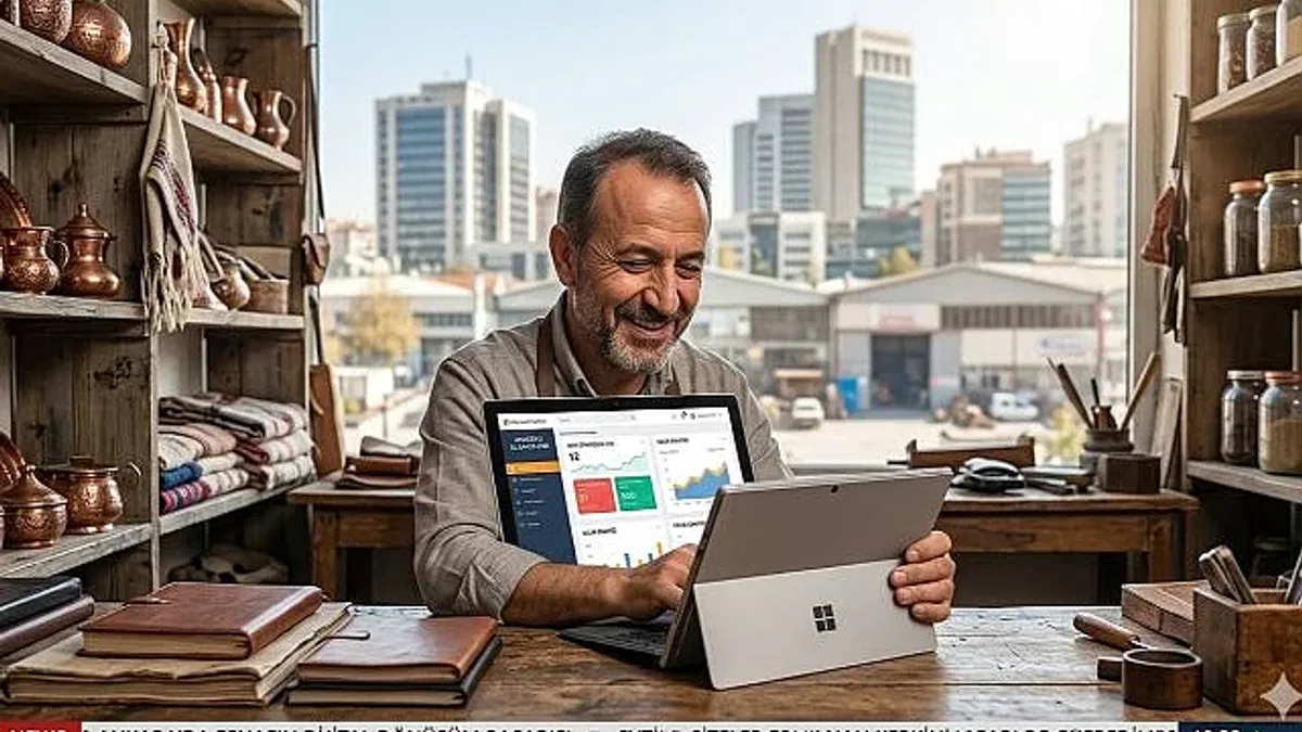 Başkent esnafına e-ticaret desteği