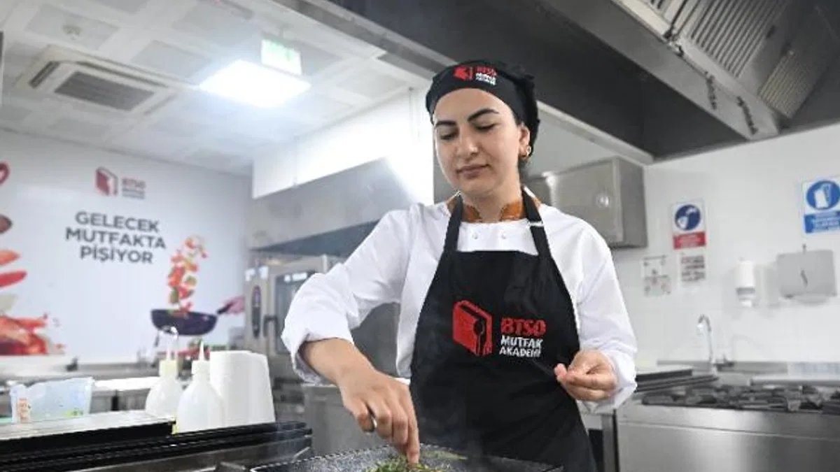 Gelecek ‘BTSO Mutfak Akademi’de pişiyor