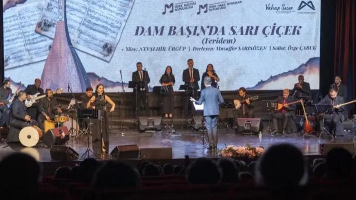 Mersin'de Anadolu’dan Ezgiler'le unutulmaz gece