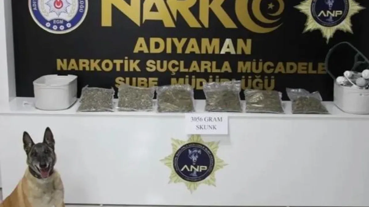 Adıyaman'da suç ve uyuşturucuya 28 tutuklama