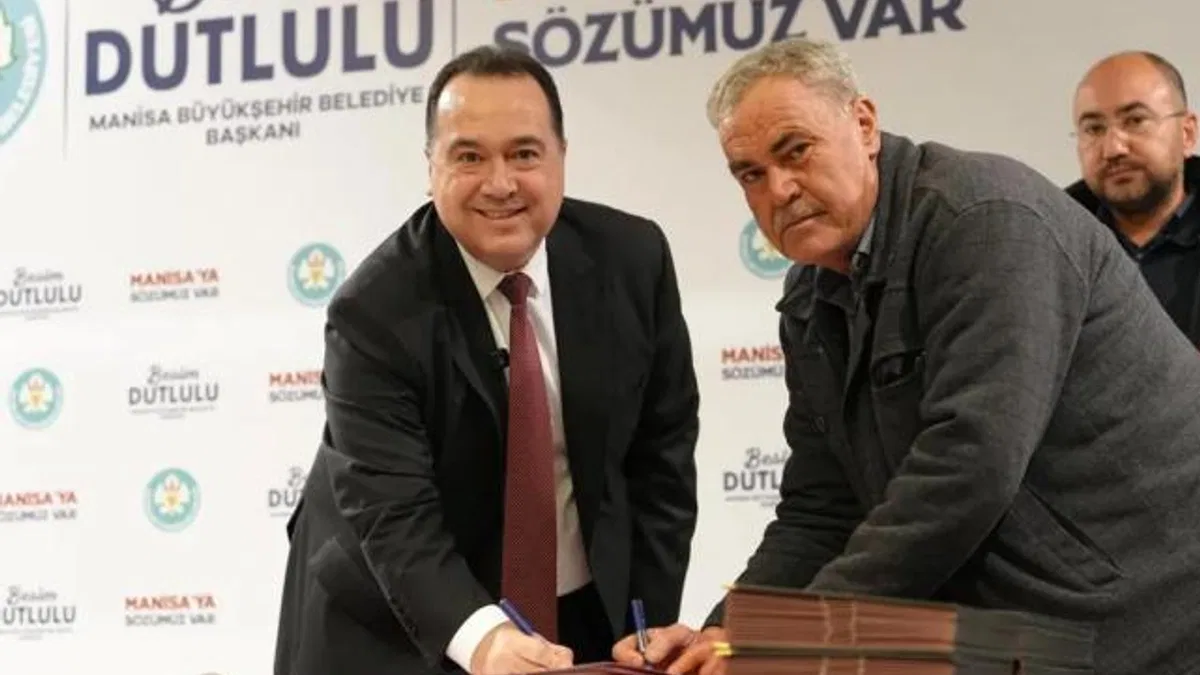 Manisa'dan üreticiye 57 milyon TL'lik destek... 2026’da damla sulama desteği geliyor