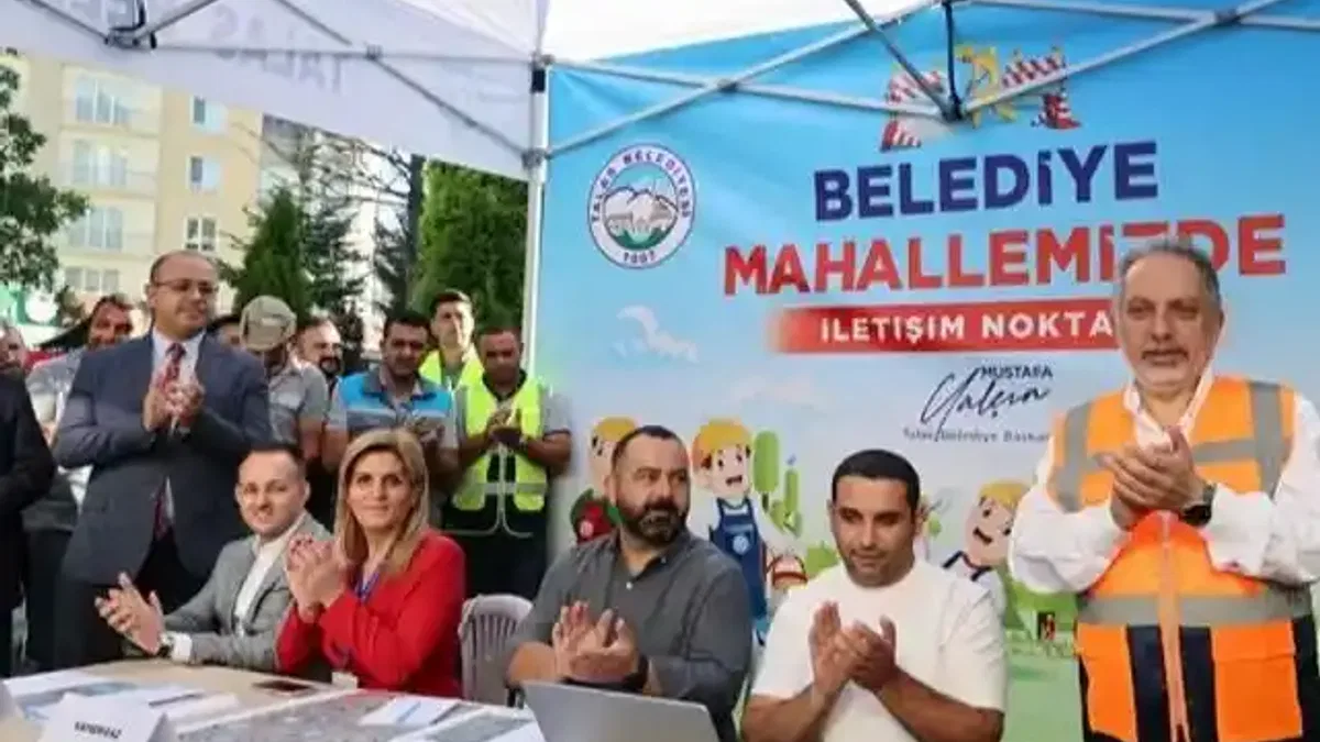 Kayseri Talas'ın 'Belediye Mahallemizde' uygulamasına övgü