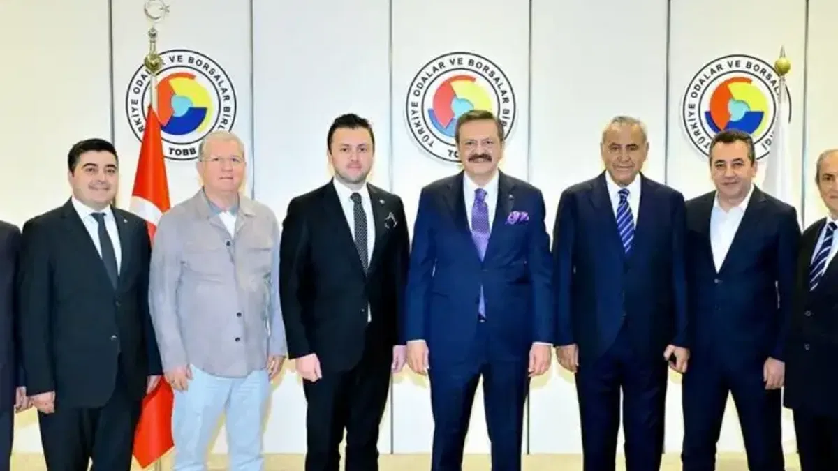 Keşan TSO’dan TOBB Başkanı Hisarcıklıoğlu’na ziyaret