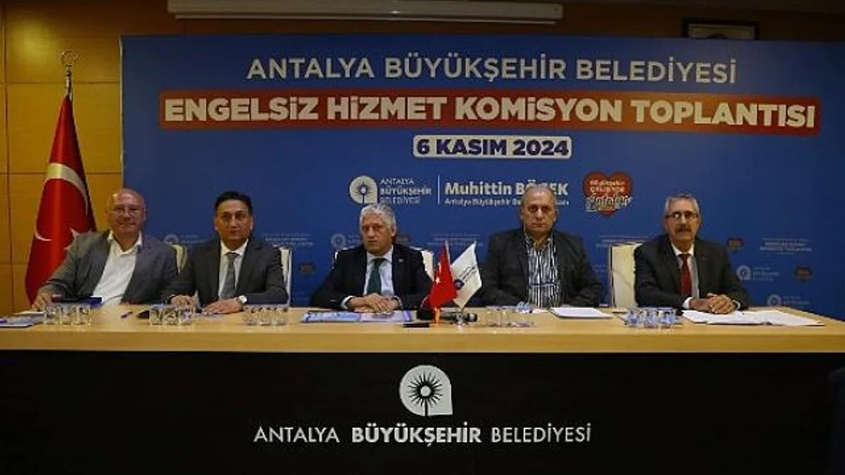 Büyükşehir Engelsiz Hizmet Komisyonu toplandı