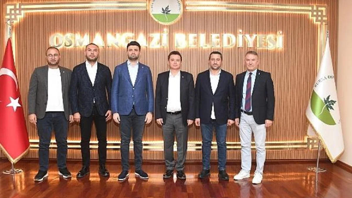 Başkan Aydın, Bursaspor yönetimini ağırladı