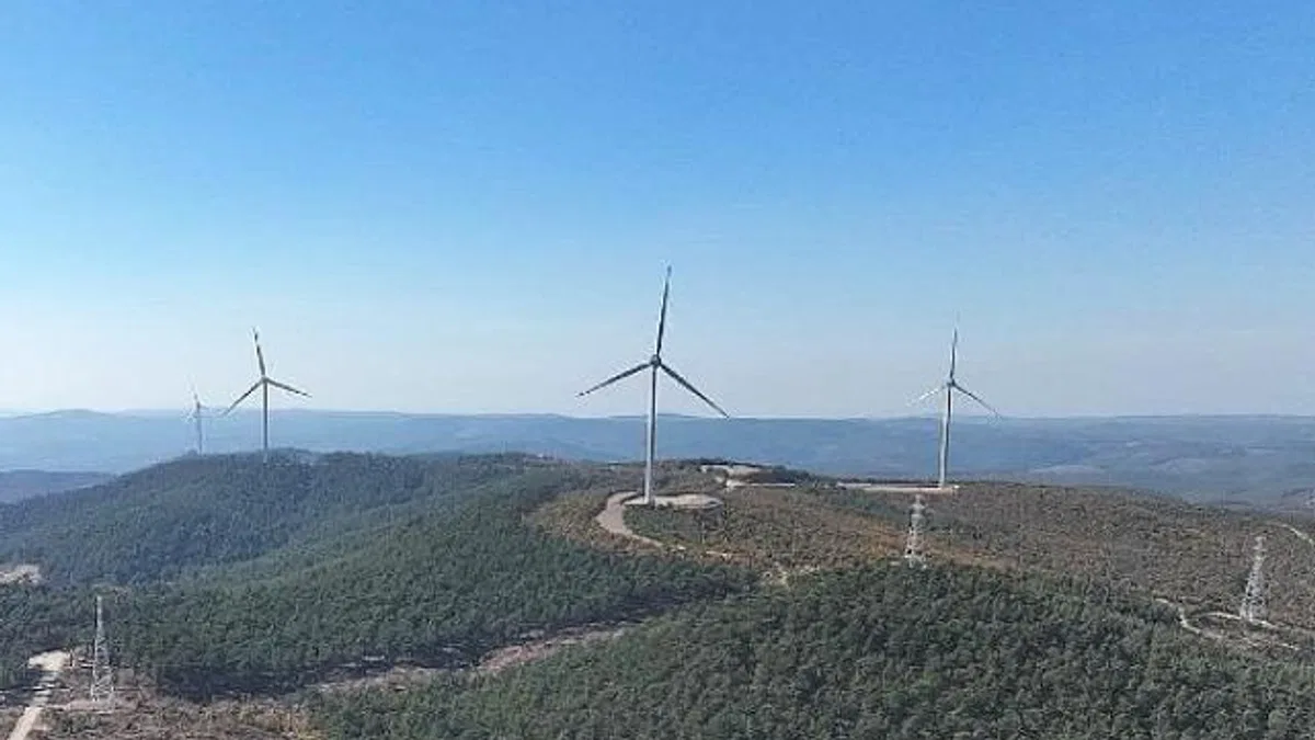 Avrupa'nın tek seferdeki en büyük rüzgar yatırımlarından 1.000 MW'lık YEKA RES-2'nin ikinci santrali işletmeye geçti