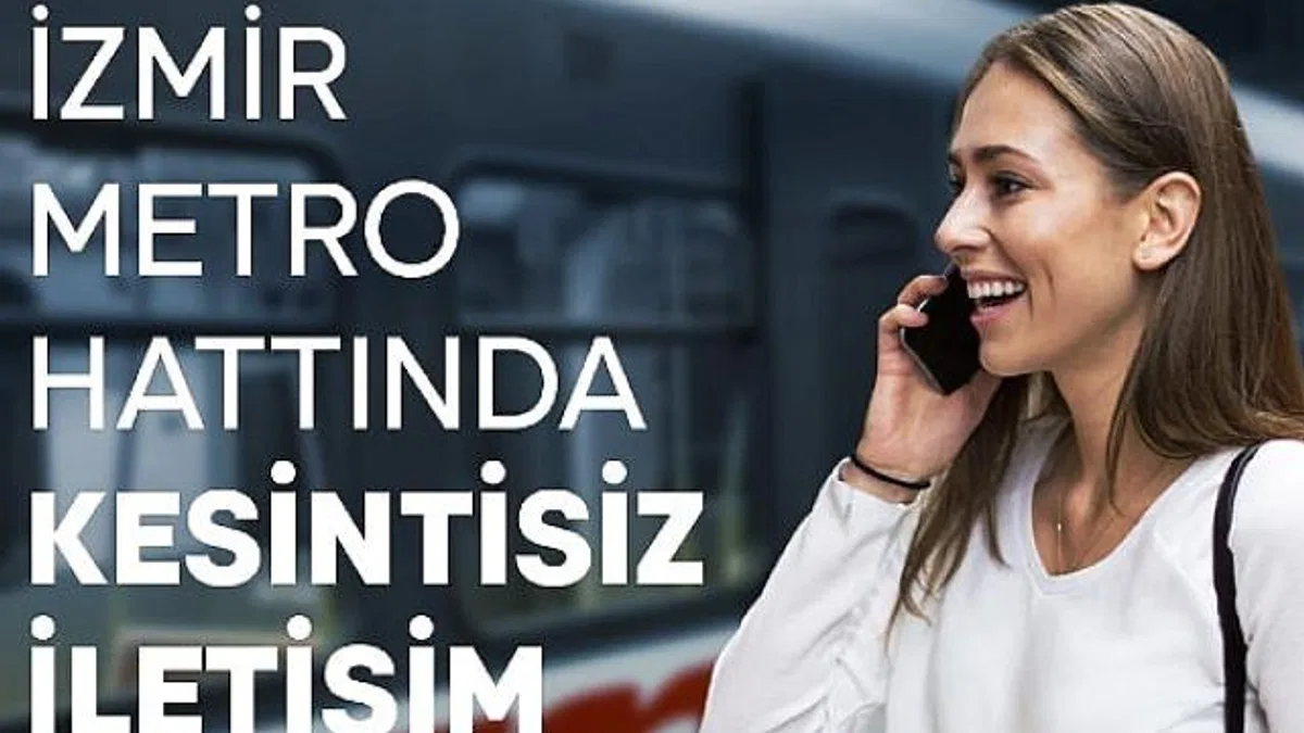 İzmir Metrosu'nda kesintisiz iletişim dönemi başlıyor