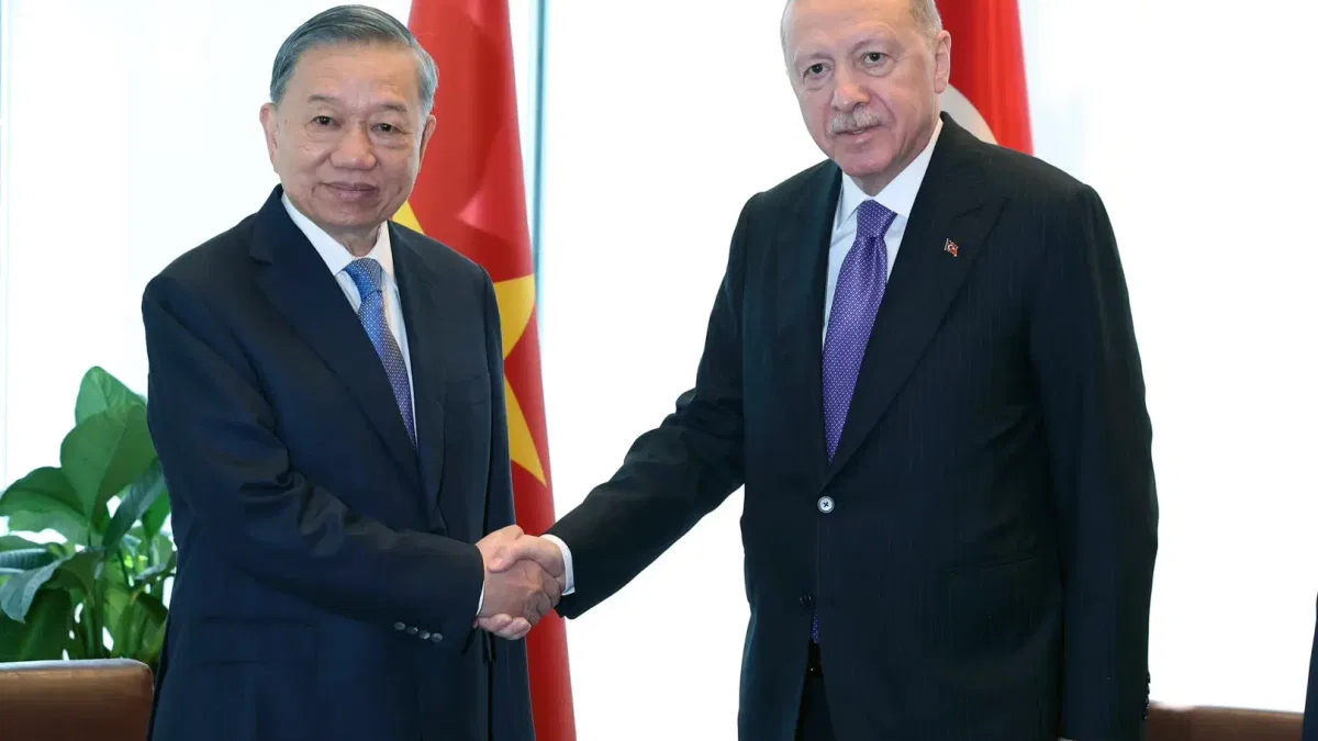 Cumhurbaşkanı Erdoğan, Vietnam Devlet Başkanı ile görüştü