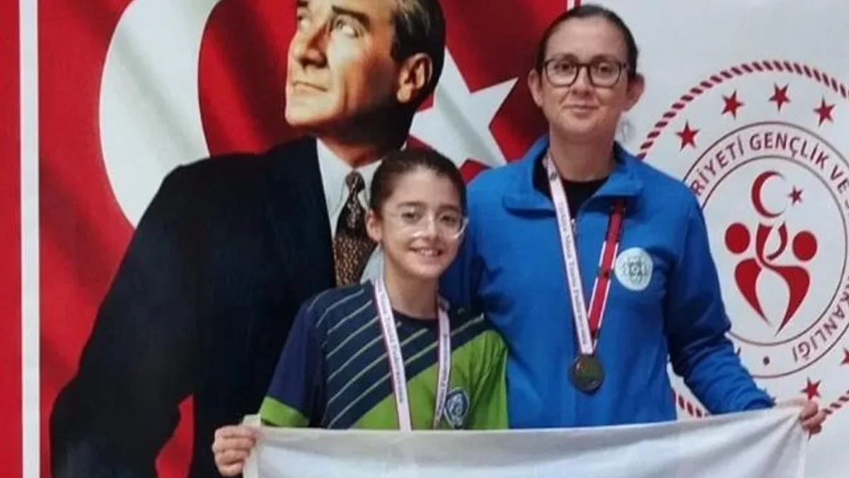 Muğlalı Aybige Türkiye dördüncüsü oldu