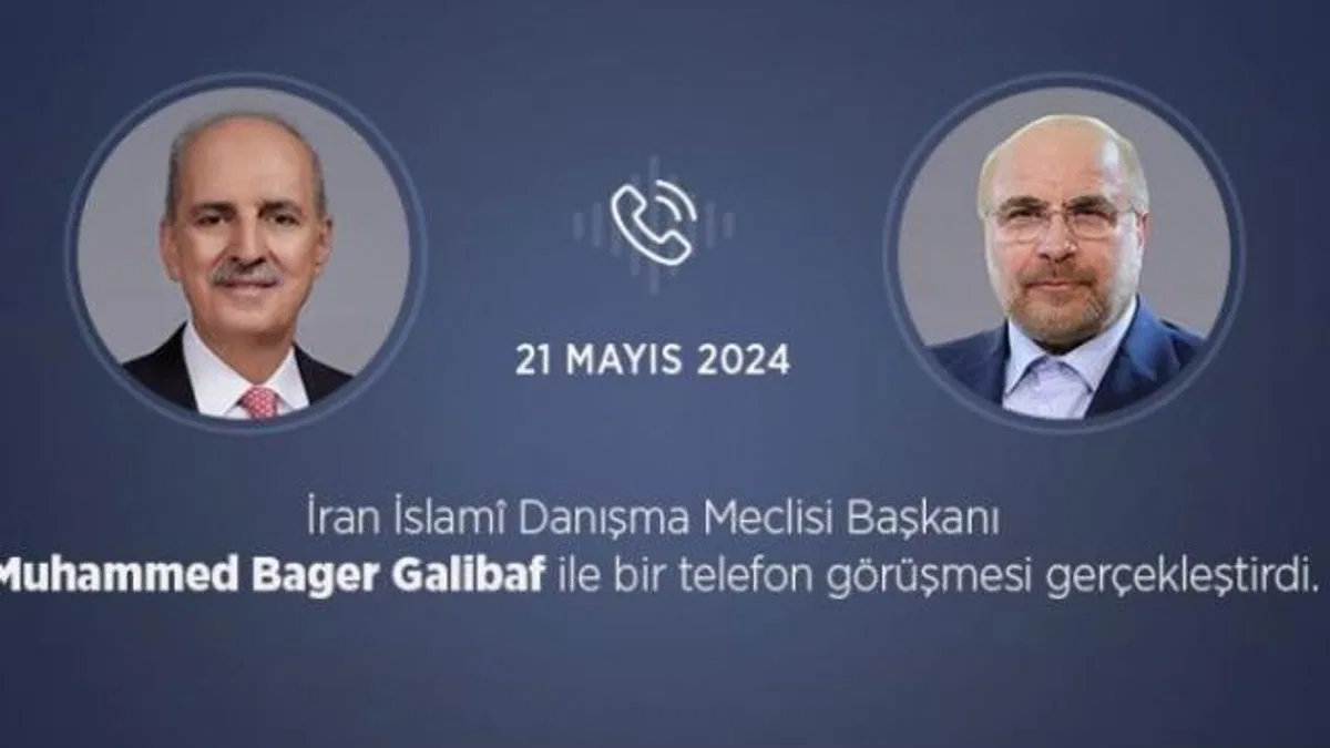 Numan Kurtulmuş'tan İranlı mevkidaşına taziye telefonu