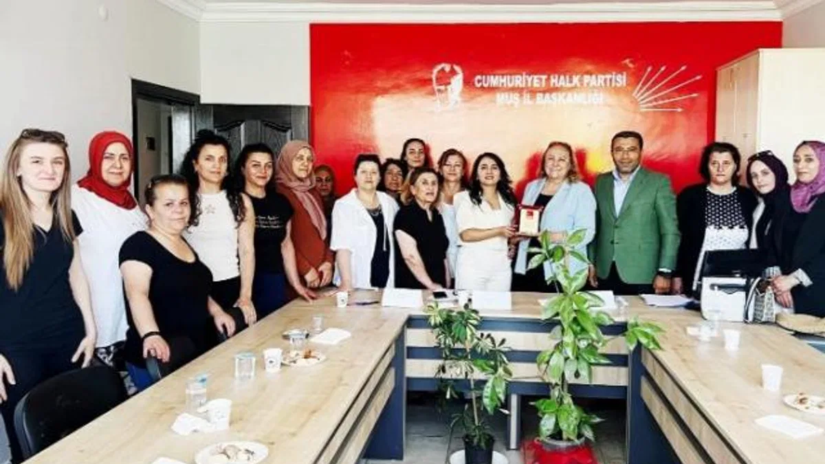 CHP Muş İl Başkanı Sönmez: Kadınlarımızın olduğu her yerde başarı var