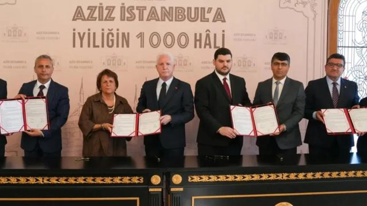 İstanbul'a hayırsever desteği ile katkıya devam