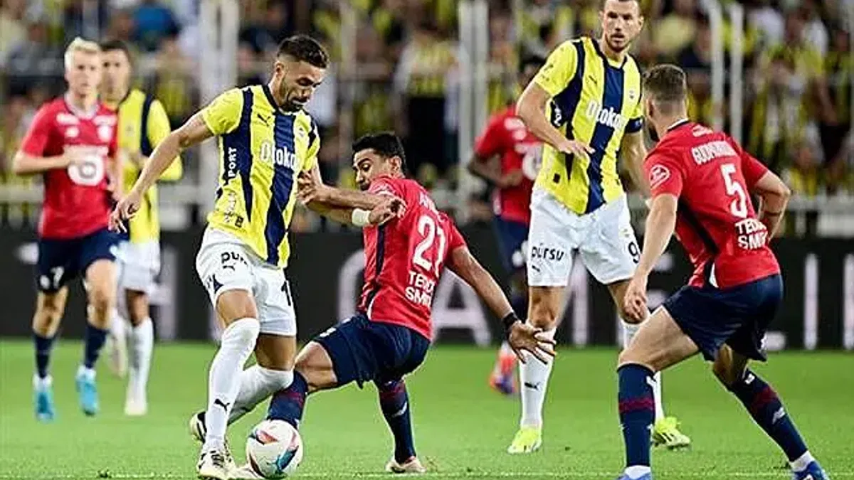 Fenerbahçe 1-1 Lille (Maç Sonucu) Fener, Şampiyonlar Ligi'ne veda etti