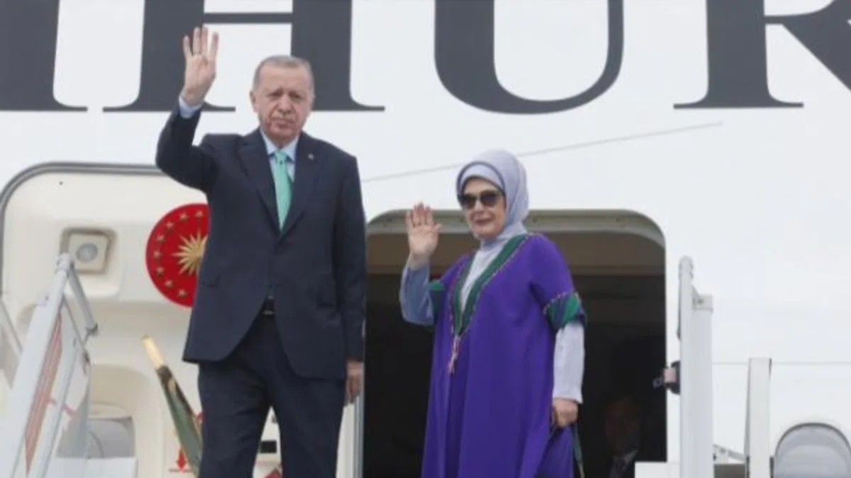 Cumhurbaşkanı Erdoğan Kazakistan’dan ayrıldı