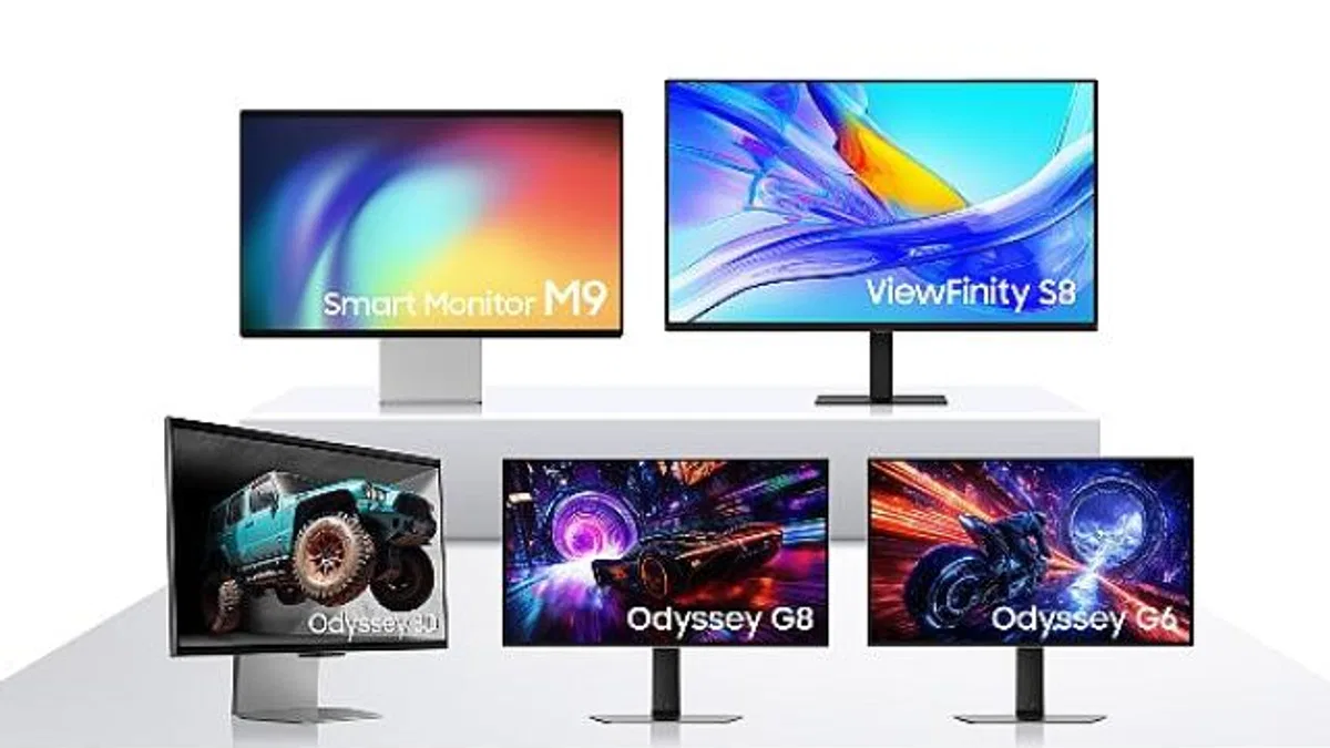 Samsung'un yapay zekâ özellikli yeni monitörleri CES 2025'te sahneye çıktı