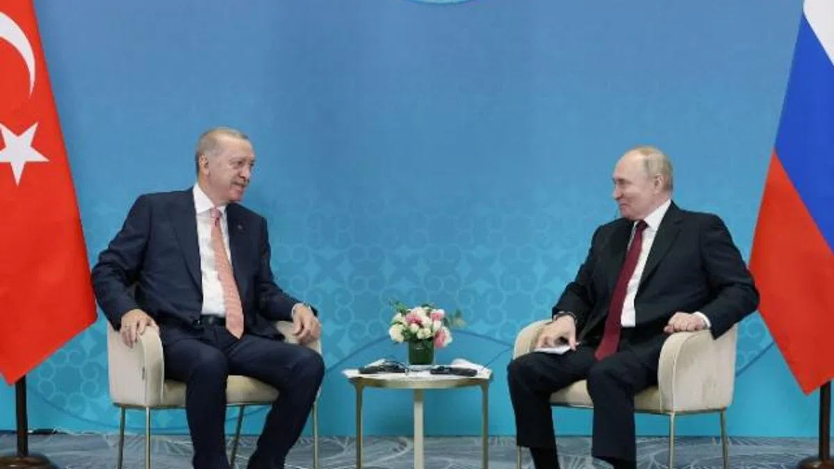 Erdoğan-Putin'le görüştü... Erdoğan'dan Putin'e Türkiye daveti