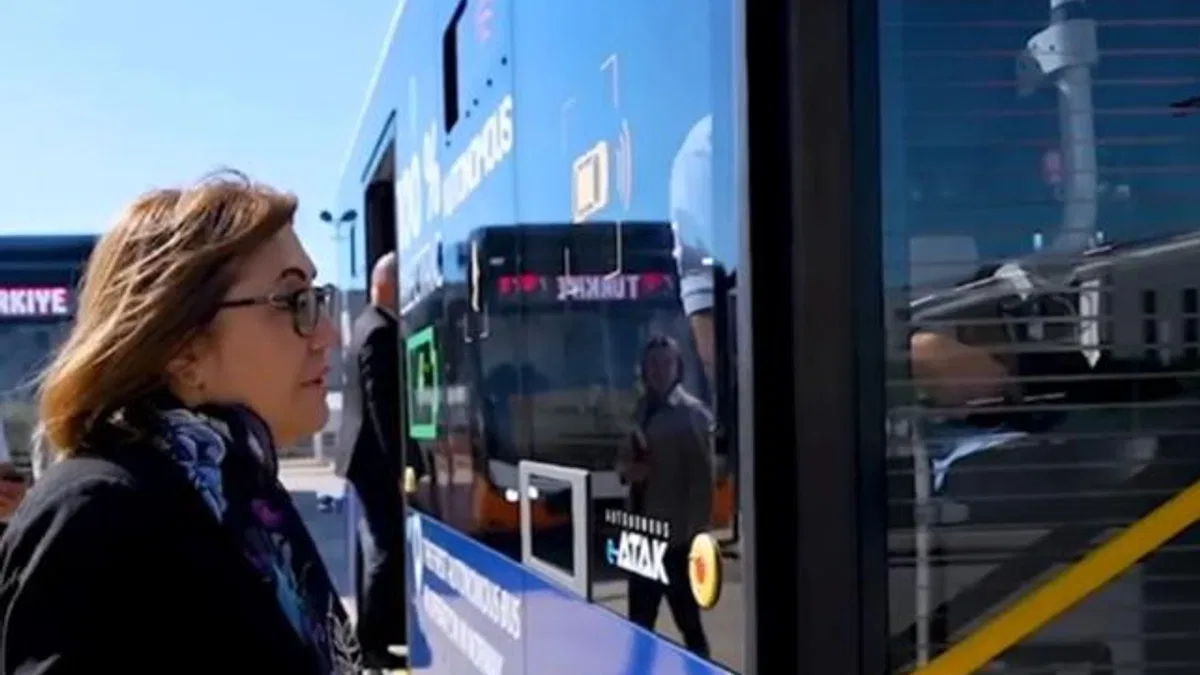 Gaziantep’te toplu taşımada elektrikli otobüs dönemi başlıyor