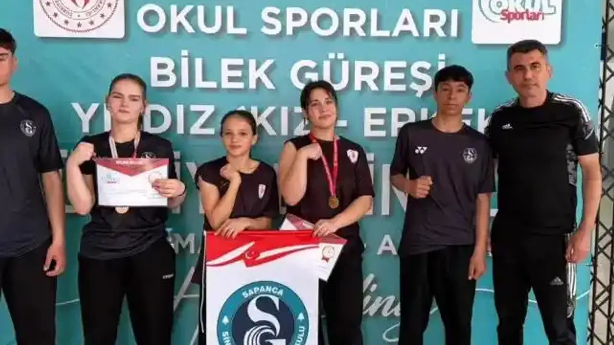 Sakarya Sapanca’dan Türkiye derecesi