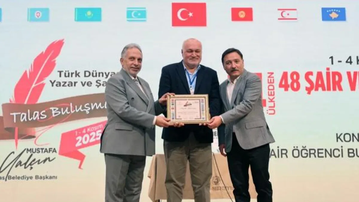 Türk Dünyası yazar ve şairleri Kayseri Talas'ta buluştu