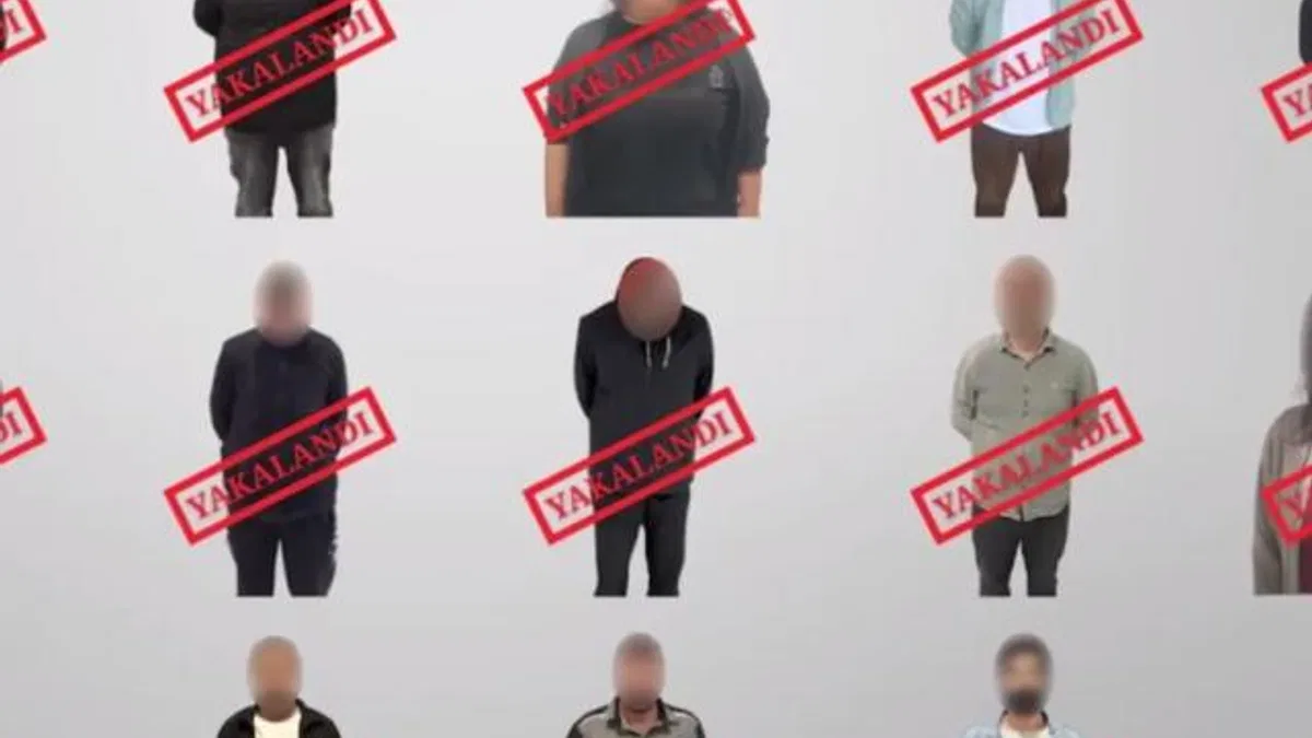 13'ü uluslararası 15 şüpheli Türkiye'de!