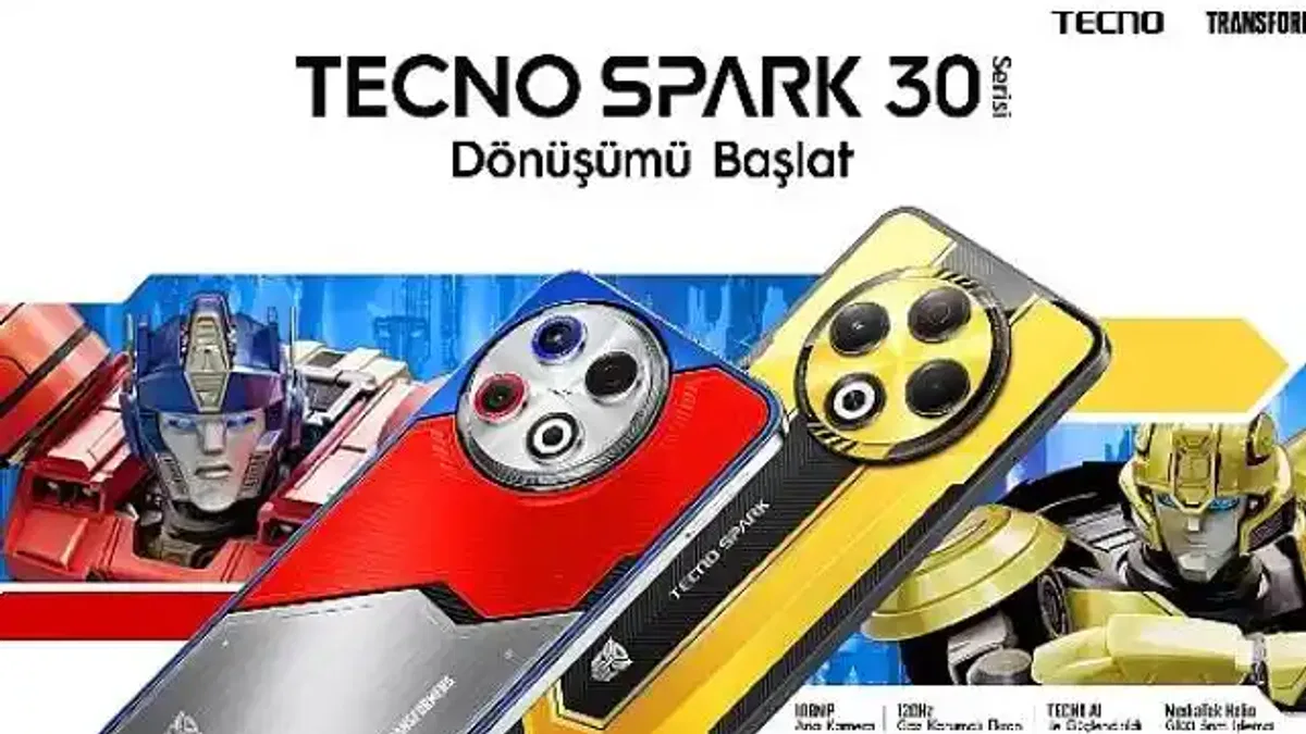 TECNO SPARK 30 Serisi Türkiye'de Satışta