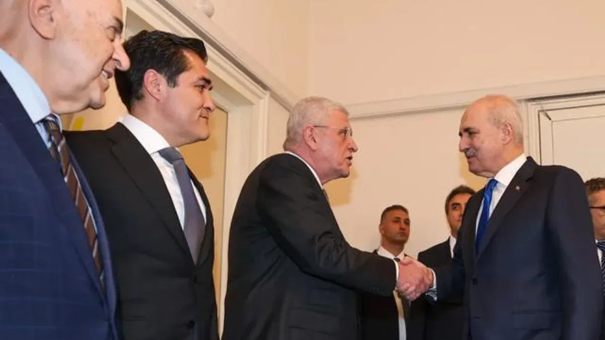 Kurtulmuş'tan Dervişoğlu'na ziyaret... Terörsüz Türkiye Komisyonu şeffaf olacak