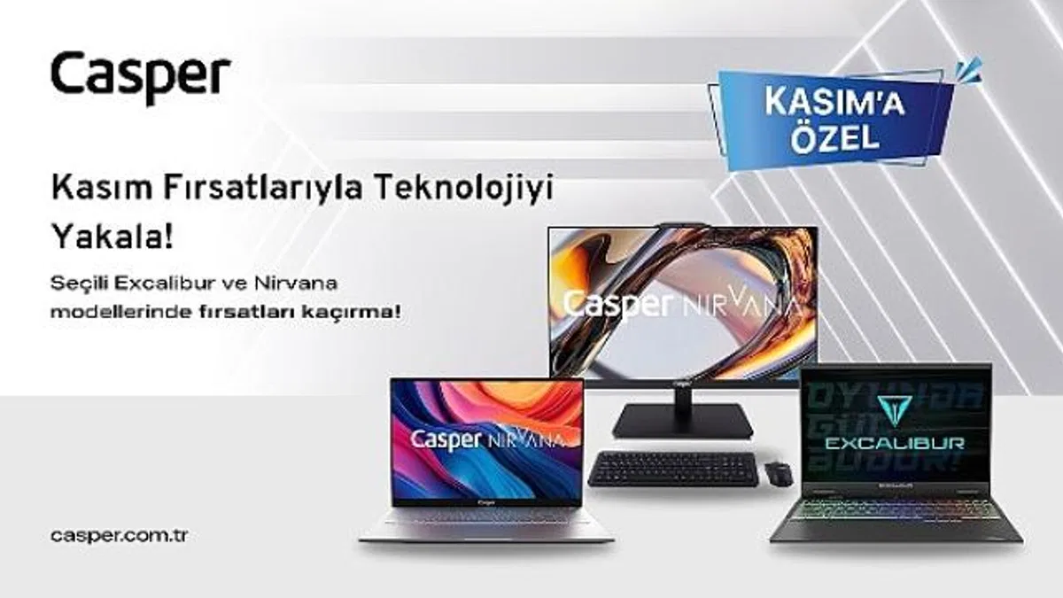 Kasım ayında Casper'dan yaşama hız katacak indirim kampanyası