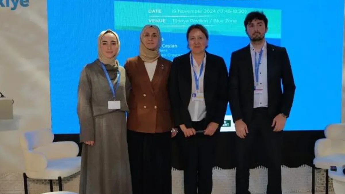 Yeşilay'dan COP29'da yan etkinlik