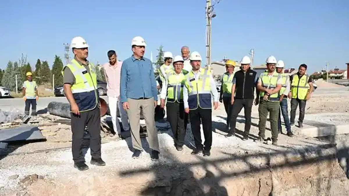 Konya’da İçme Suyu Temin Projesi hayata geçiyor