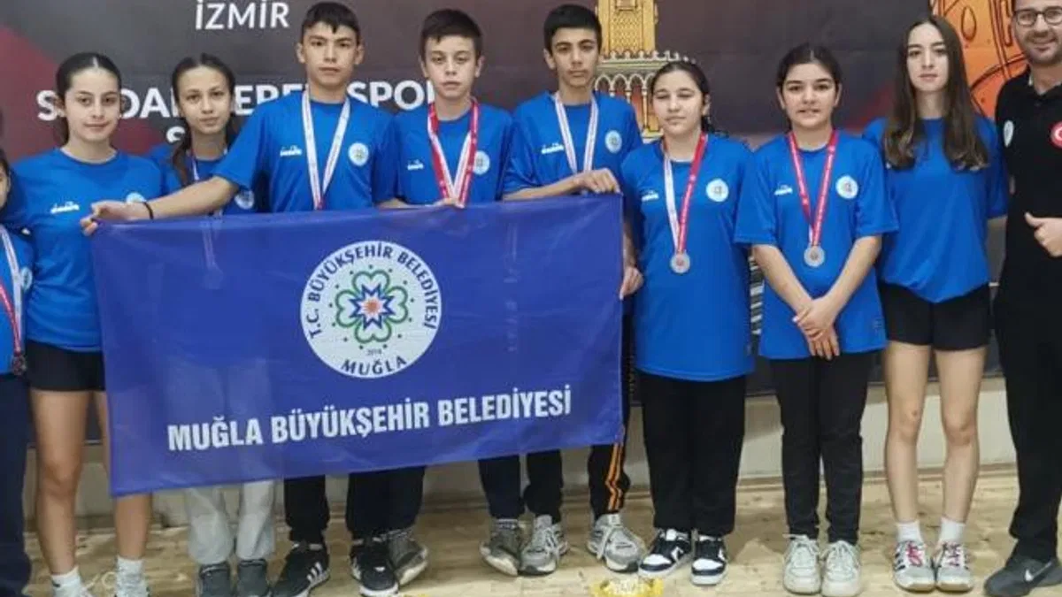 Muğlalı sporcular İzmir’den 4 gümüş madalya ile döndü