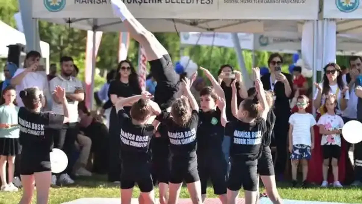 Manisa'da Kent Park’ta engelsiz coşku