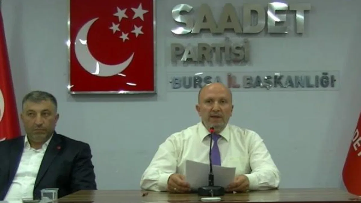 Saadet Partisi Bursa'dan denize gireceklere uyarı!