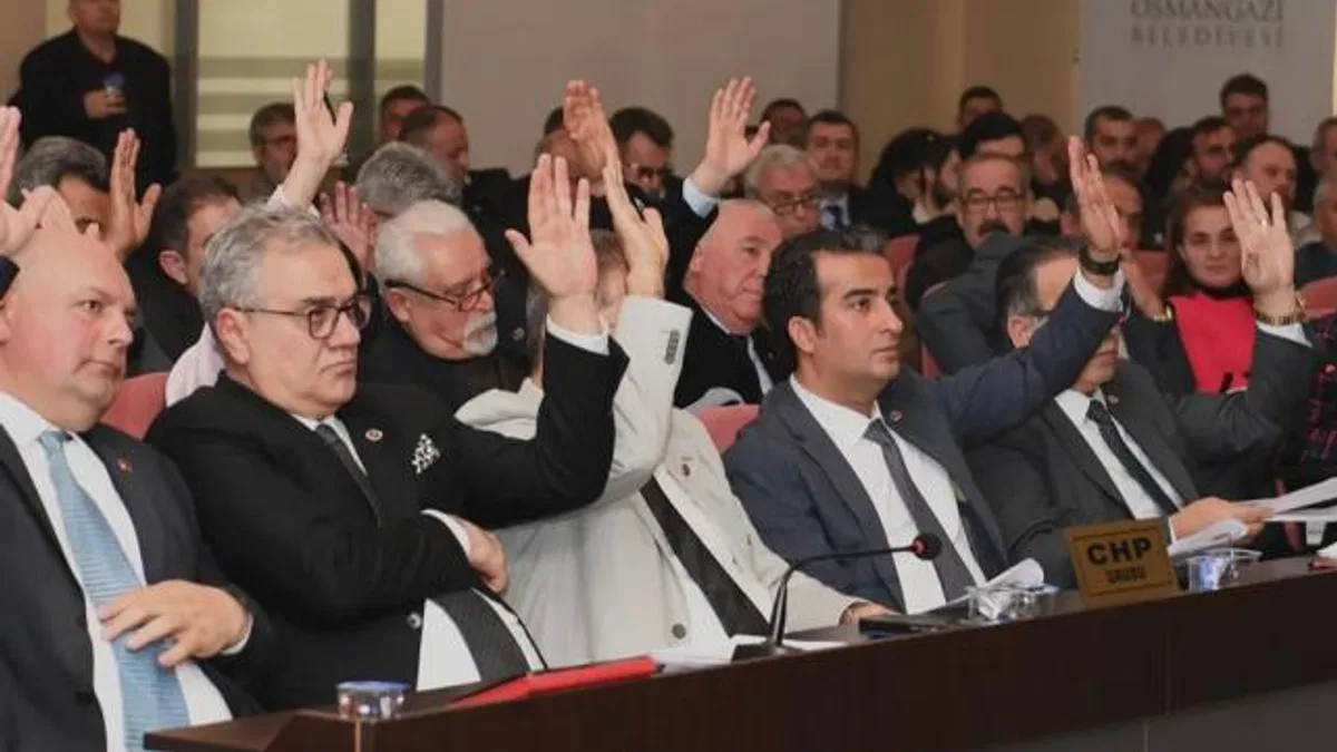 Bursa Osmangazi'de yeni yılın ilk meclis toplantısı yapıldı