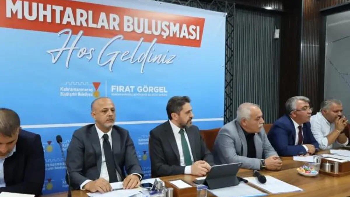 Kahramanmaraş'ın muhtarlar buluşması bu kez Afşin’de gerçekleşti