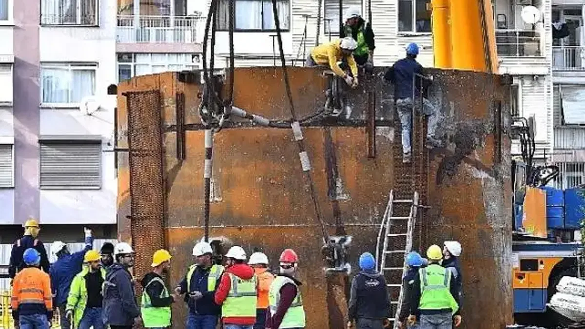 Dev makine yeni rotası için taşınacak
