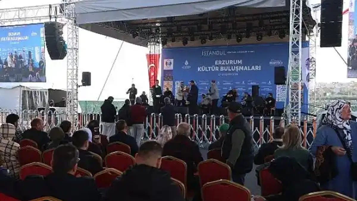 Yenikapı'da Erzurum rüzgarı.