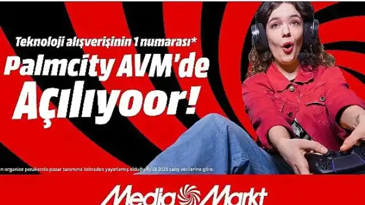 MediaMarkt yeni mağazasını Mersin'de açıyor