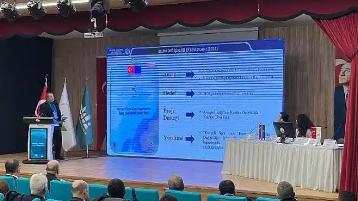Büyükşehir'den iklim çalışmaları hakkında sunum