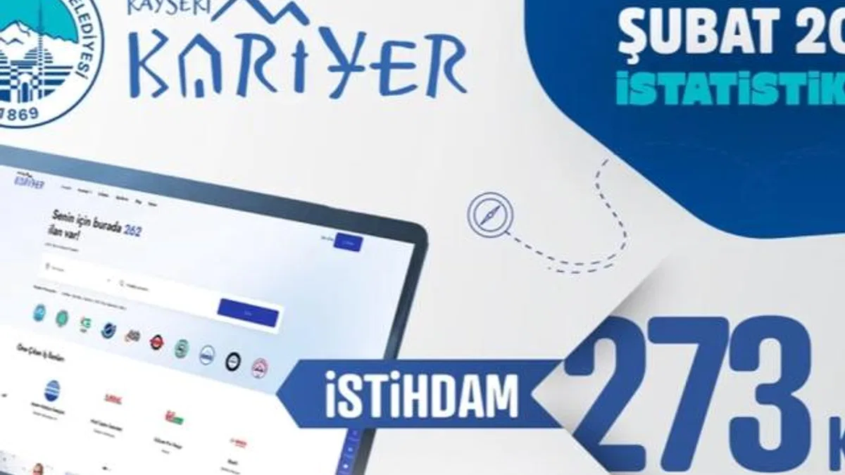 Kayseri Kariyer Merkezi'nden 273 istihdam