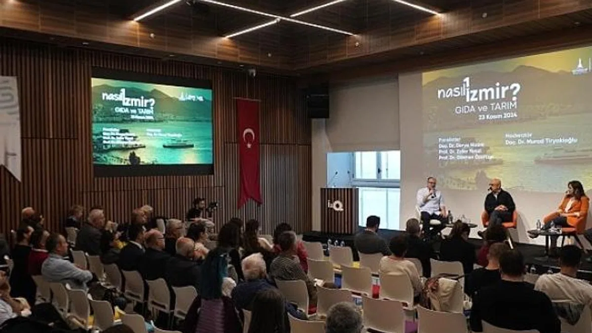 "Nasıl bir İzmir" serisi, gıda ve tarım paneli ile devam etti