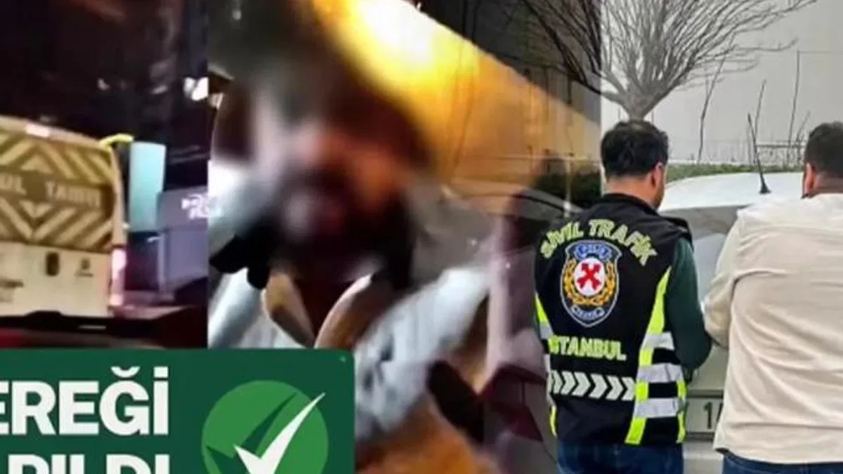 Esenyurt’ta trafik terörü... Camı kafasıyla kıran sürücü yakalandı