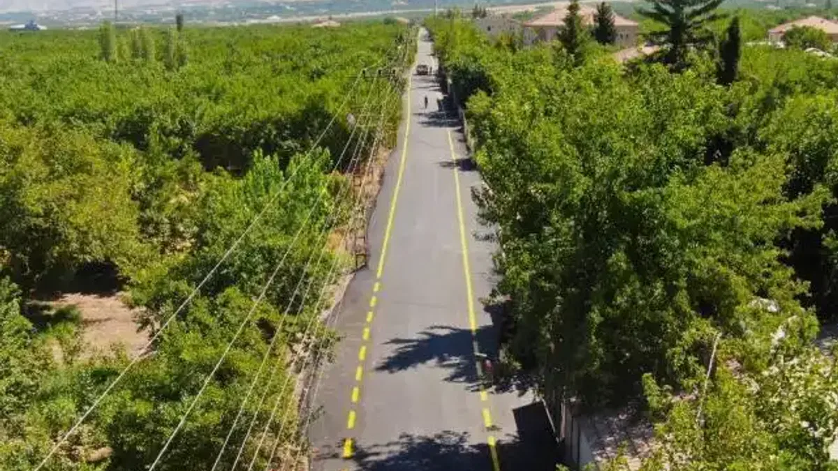 Malatya'da ilçelere yoğun yol ve asfalt mesaisi