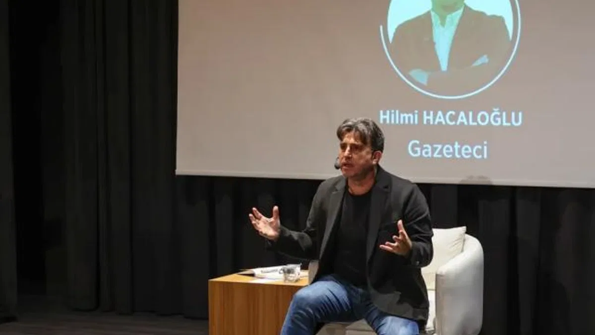 İstanbul Maltepe’de “Kent Söyleşileri”nin konuğu Hilmi Hacaloğlu oldu