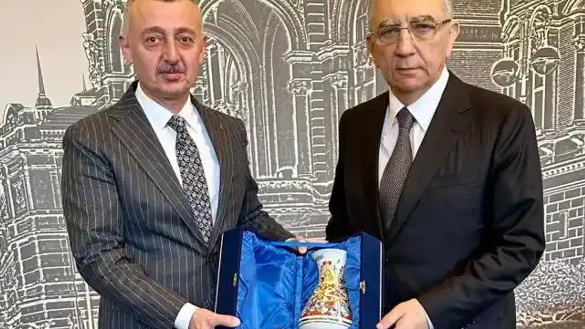 Bakü'de sıkı dostluk