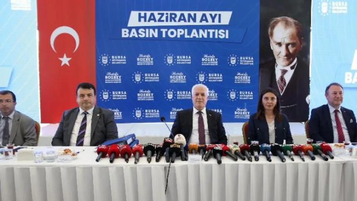 Başkan Bozbey'den ikinci basın buluşması... Bursalılara yeni müjdeler
