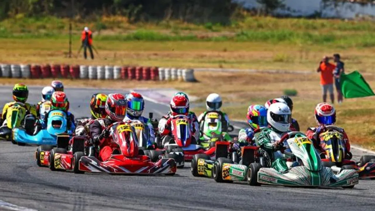 Karting 4. ayakta nefes kesen mücadele
