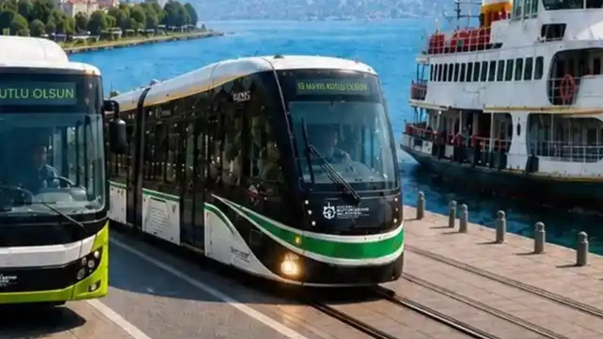 Kocaeli'de toplu taşıma 19 Mayıs’ta ücretsiz