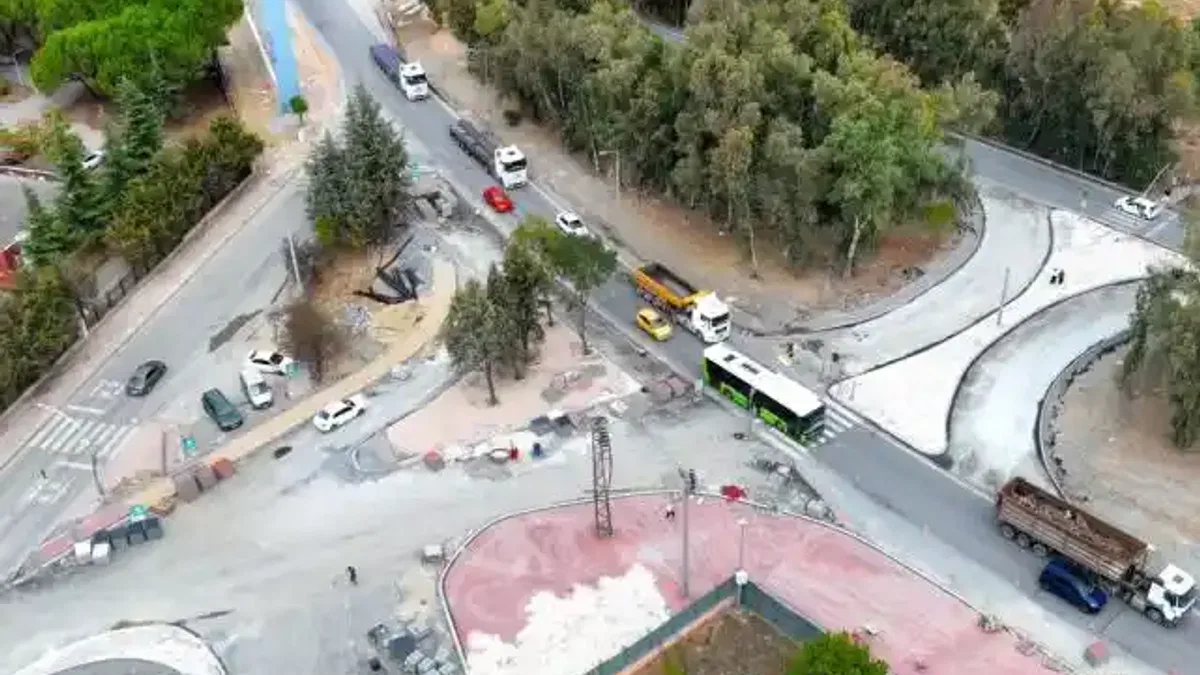 Kocaeli GTÜ Kavşağı yeni haliyle trafiği rahatlatacak