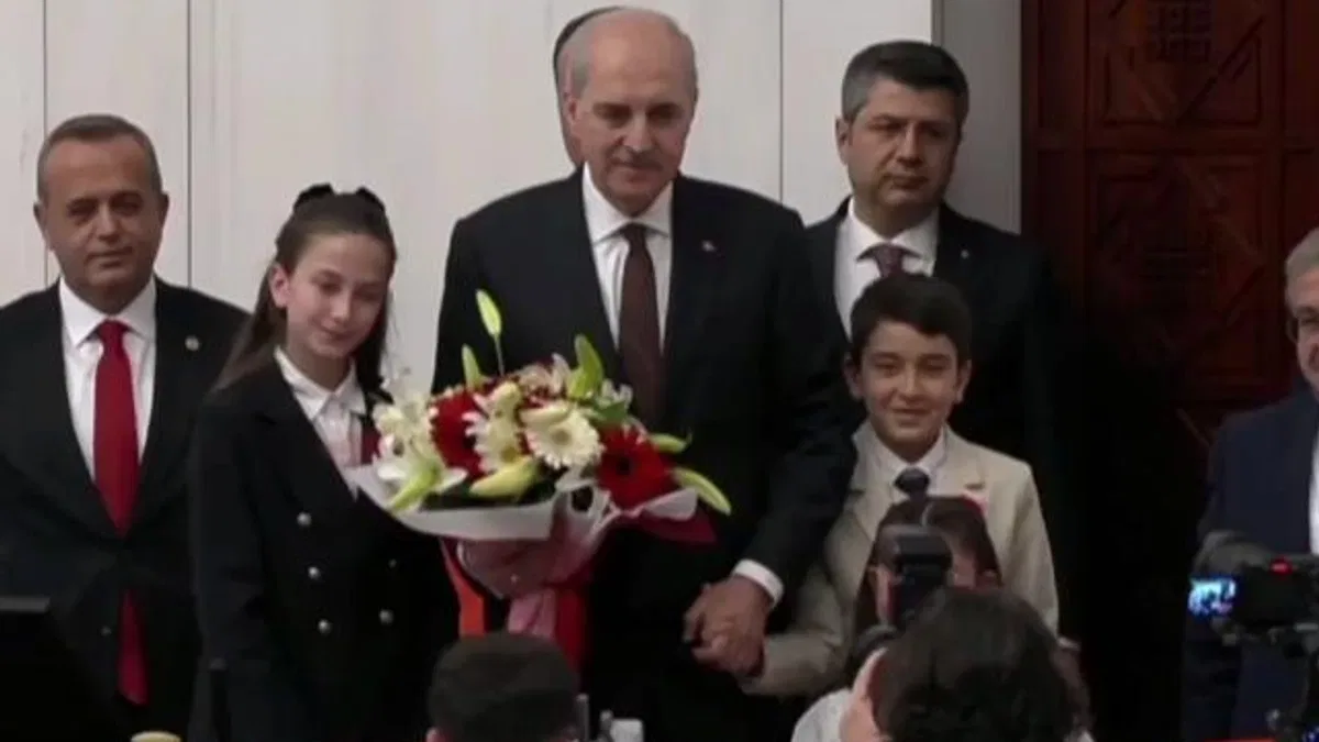 TBMM'de özel oturum... Meclis’i çocuklar yönetti
